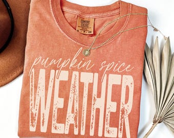 Pumpkin Spice Weather Png, Fall png, Pumpkin Spice Png, Autumn Png, Fall Season Png, Fall Vibes Png, Sweater Weather Png, Sublimation Png