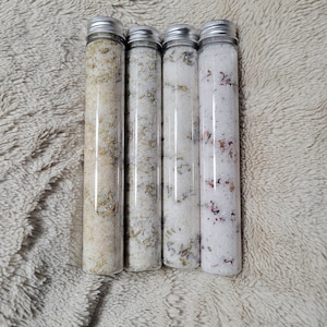Sal de baño de intención / Sal de baño ritual / Sales para baño / Sal de baño / Sal de baño de hierbas