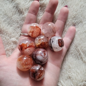 Fire Quartz Mini Sphere
