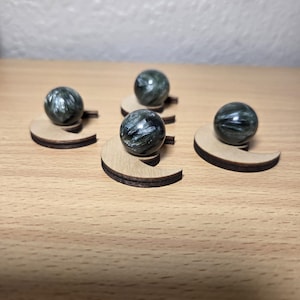 Seraphinite Sphere | Mini Seraphinite Sphere | Crystal Sphere