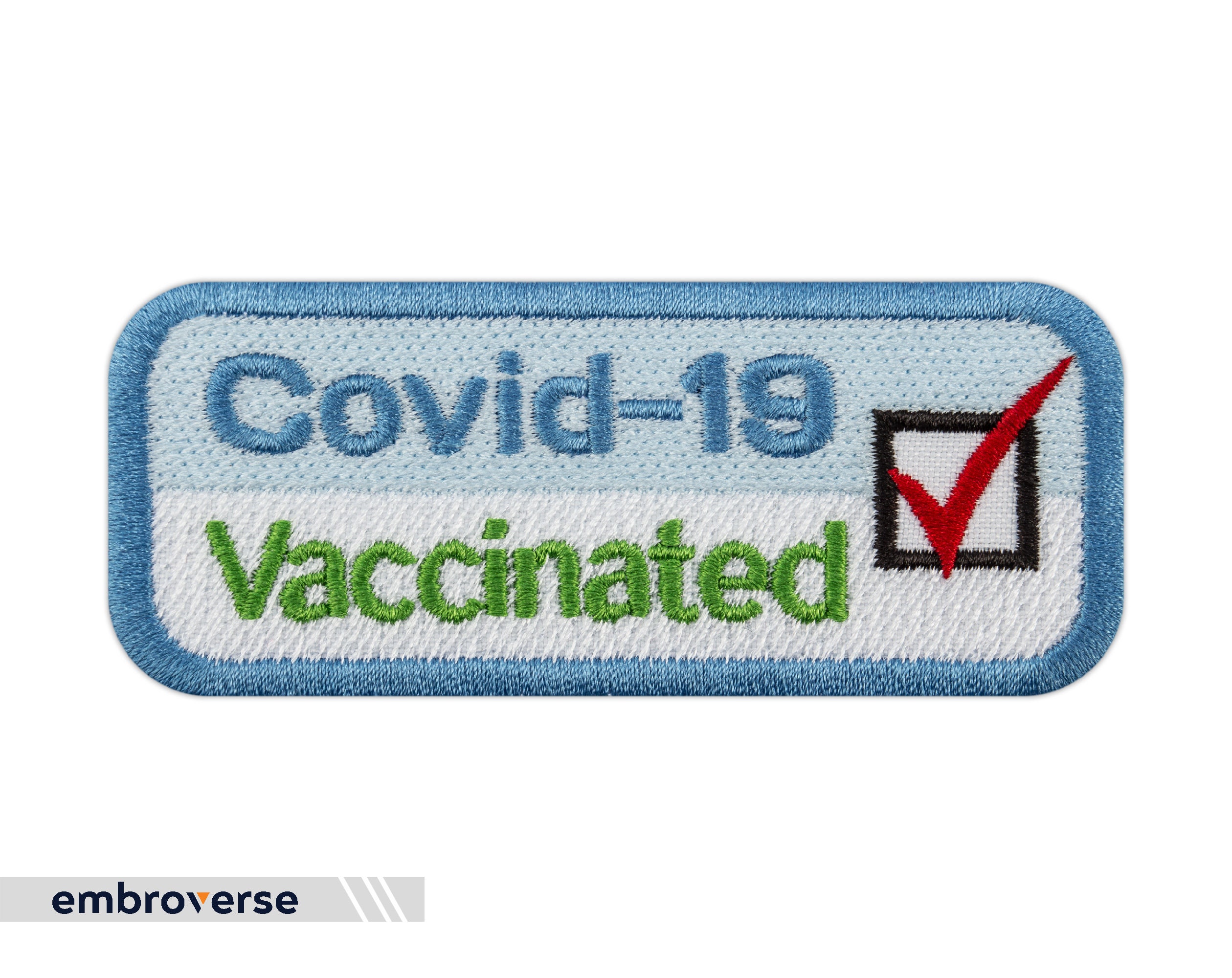 Proud To Be Not Vaccinated for Covid-19 Custom Velcro Patch