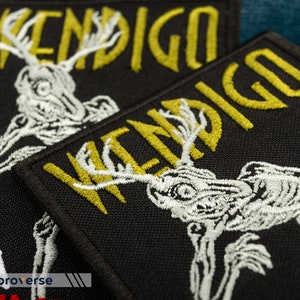 Wendigo Patch - Mystic Evil Spirit, Minnesota, USA Reisepatches ...