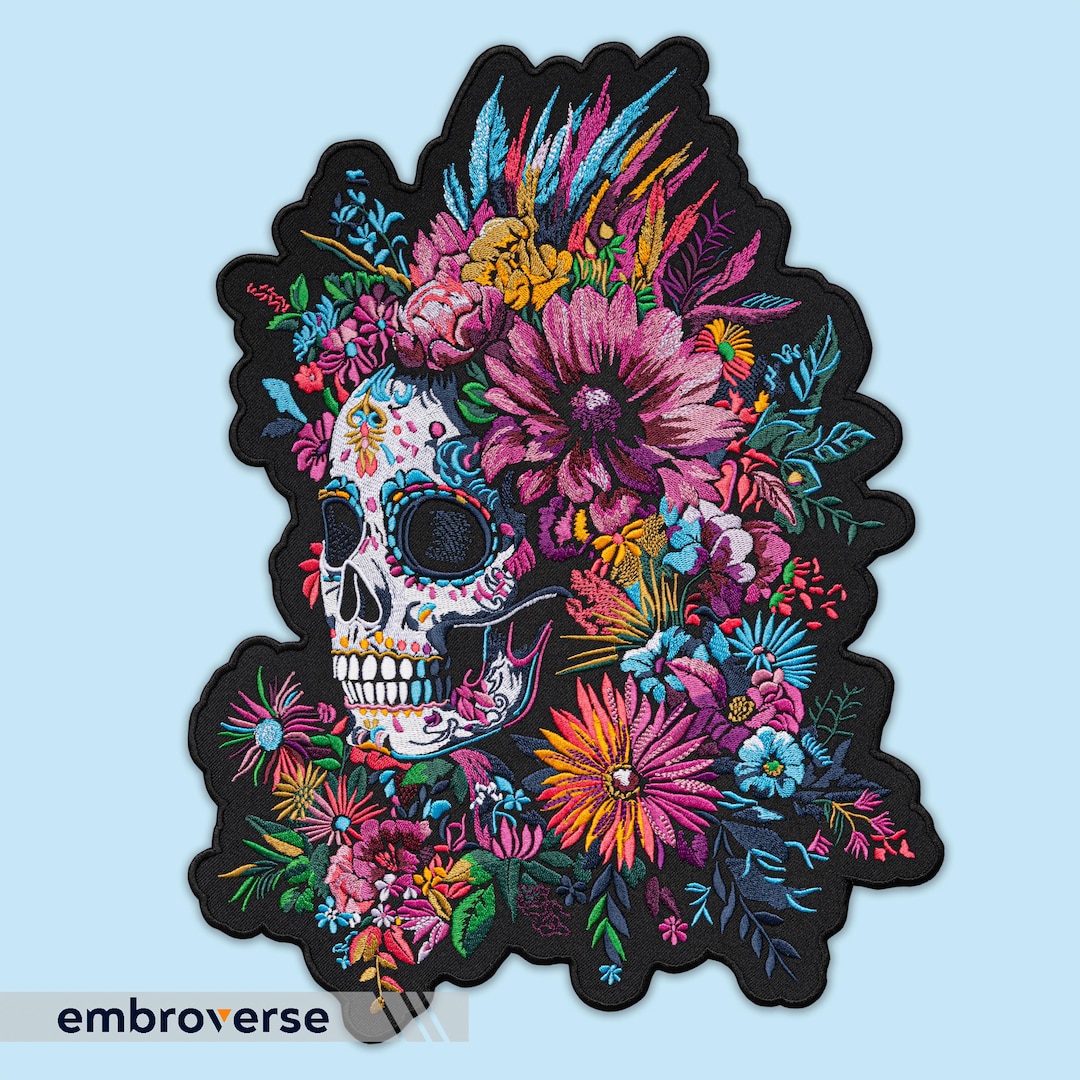 Soft Apocalypse: Porcelain Calavera Wildflower Sun Dress main image 1