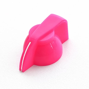 Hühnerkopf Zeiger Knauf - Helles Bubble Gum Pink Fluoreszierendes Neon