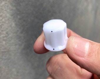 White Moog Clone Knob - with Color Dot or ENCODER