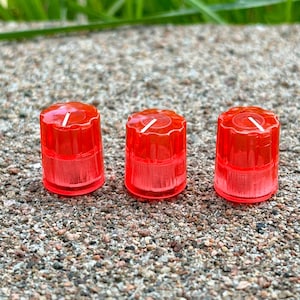 Transparent Roter Davies 1900H Clone Knob