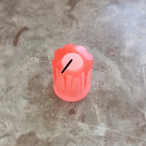 Transparent Light Red Davies 1900H Clone Knob
