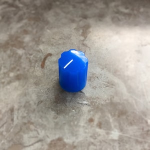 Bright Dark Blue Fluorescent Neon Davies 1900H Clone Knob