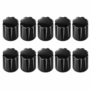 PAQUETE DE 10 Perillas negras para codificador Davies 1900H (clon)
