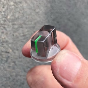 Perilla negra transparente - Pedal de guitarra, etc. - Clon Davies 1510