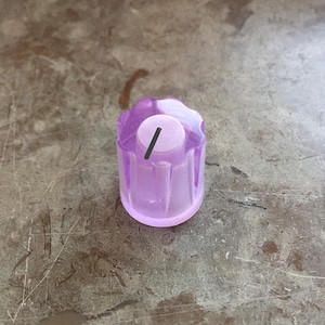 Transparent Purple Davies 1900H Clone Knob