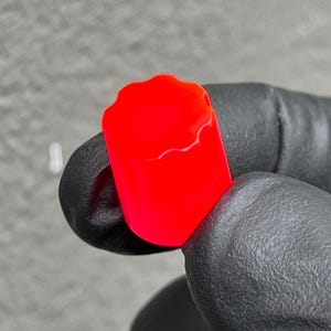Bright Red Fluorescent Neon Davies 1900H Encoder Clone Knob