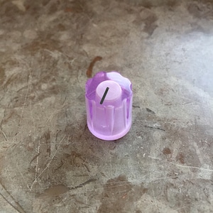 Transparent Purple Davies 1900H Clone Knob