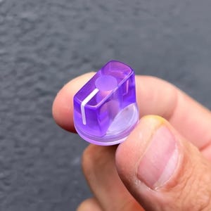 Perilla morada transparente - Pedal de guitarra, etc. - Clon Davies 1510
