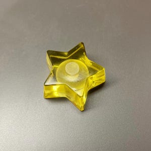 Star Guitar Knob - Transparent Yellow