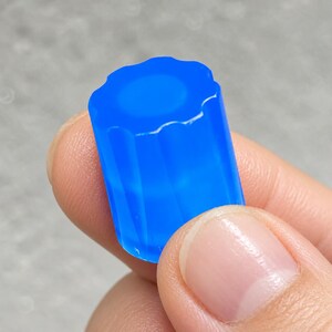明るいダークブルーの蛍光ネオン デイビス 1900H エンコーダー クローン ノブ