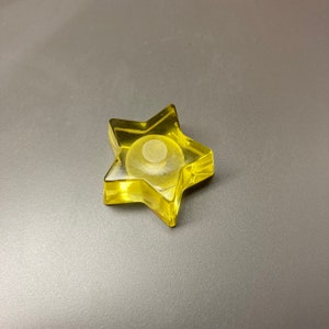 Star Guitar Knob - Transparent Yellow