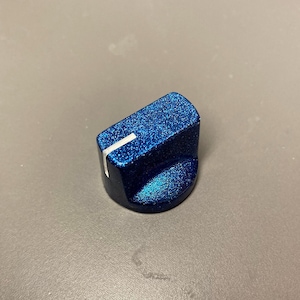 Sparkling Blue Knob - Guitar Pedal etc - Davies 1510 Clone