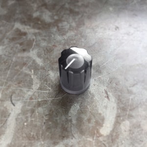 Transparent Black Davies 1900H Clone Knob