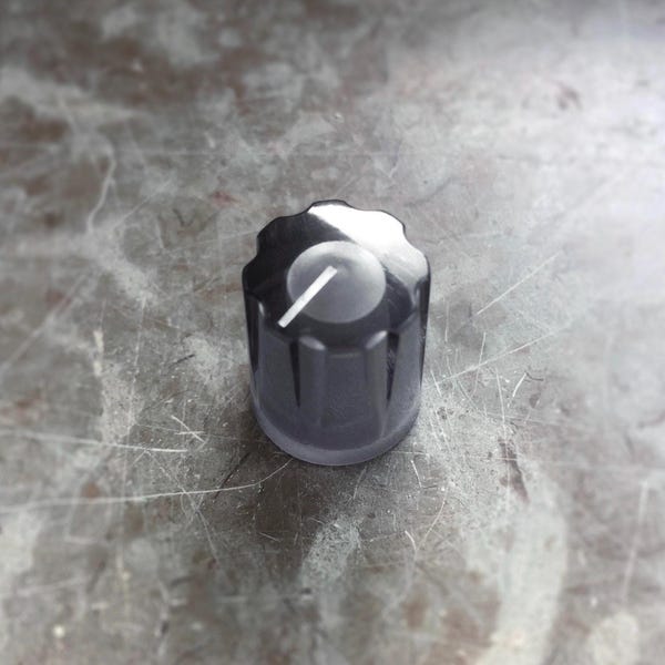 Transparent Schwarzer Davies 1900H Clone Knob