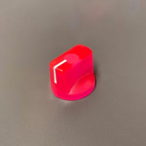 Bright Pink Fluorescent Neon Knob - Guitar Pedal etc - Davies 1510 Clone