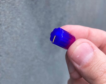 Bright Purple / Blue Fluorescent Neon Davies 1900H Clone Knob