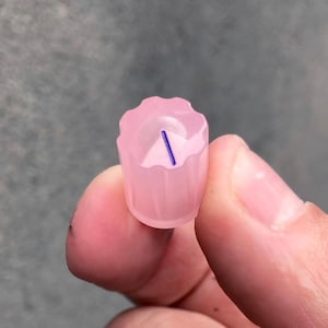 Transparent Baby Pink Davies 1900H Clone Knob