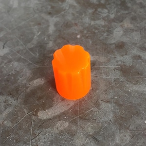 Perilla de clonación del codificador Davies 1900H de neón fluorescente naranja/amarillo brillante