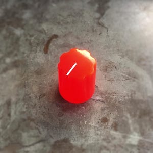 Bright Red Fluorescent Neon Davies 1900H Clone Knob