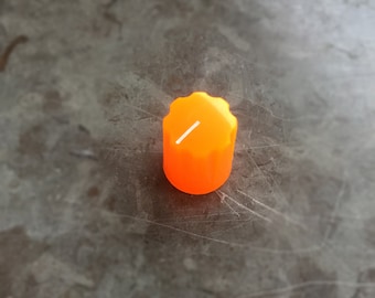 Bright Orange/yellow Fluorescent Neon Davies 1900H Clone Knob