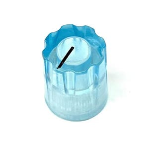 Transparent Light Blue Davies 1900H Clone Knob