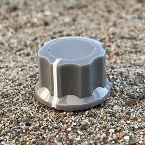 Opaque Gray Rotary knob