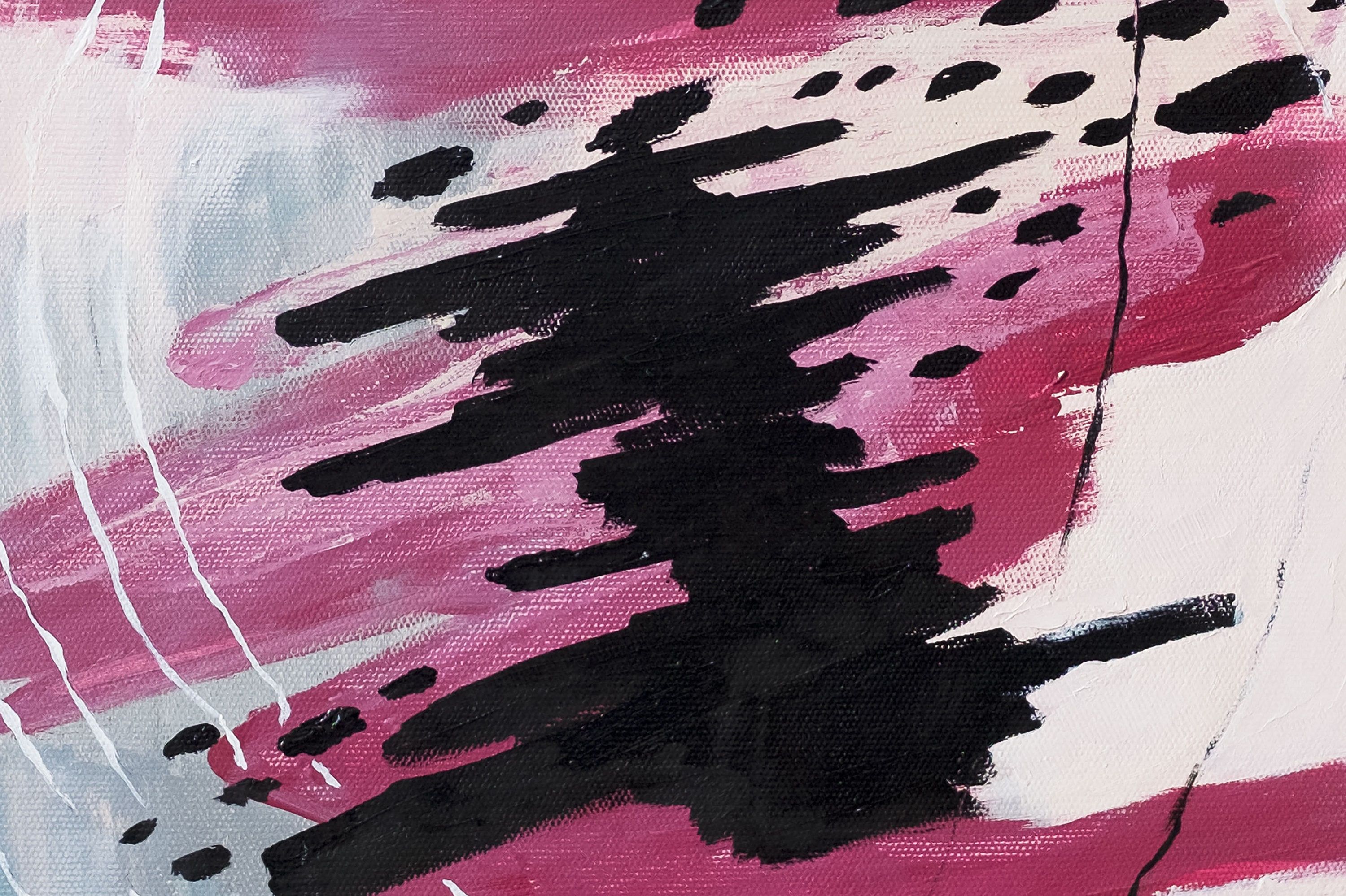 Brush Stroke Art Original Painting Сustom Order Acrylic Etsy