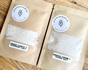 Smoked Salts Gift Pack, Organic Seasoning Spices