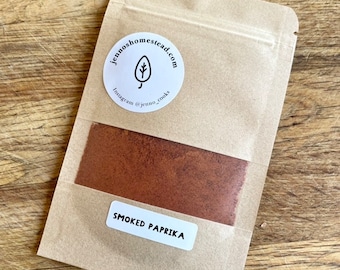 SMOKED PAPRIKA, Organic Seasoning Spices