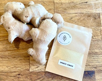 SMOKED GINGER, Organic Seasoning Spices