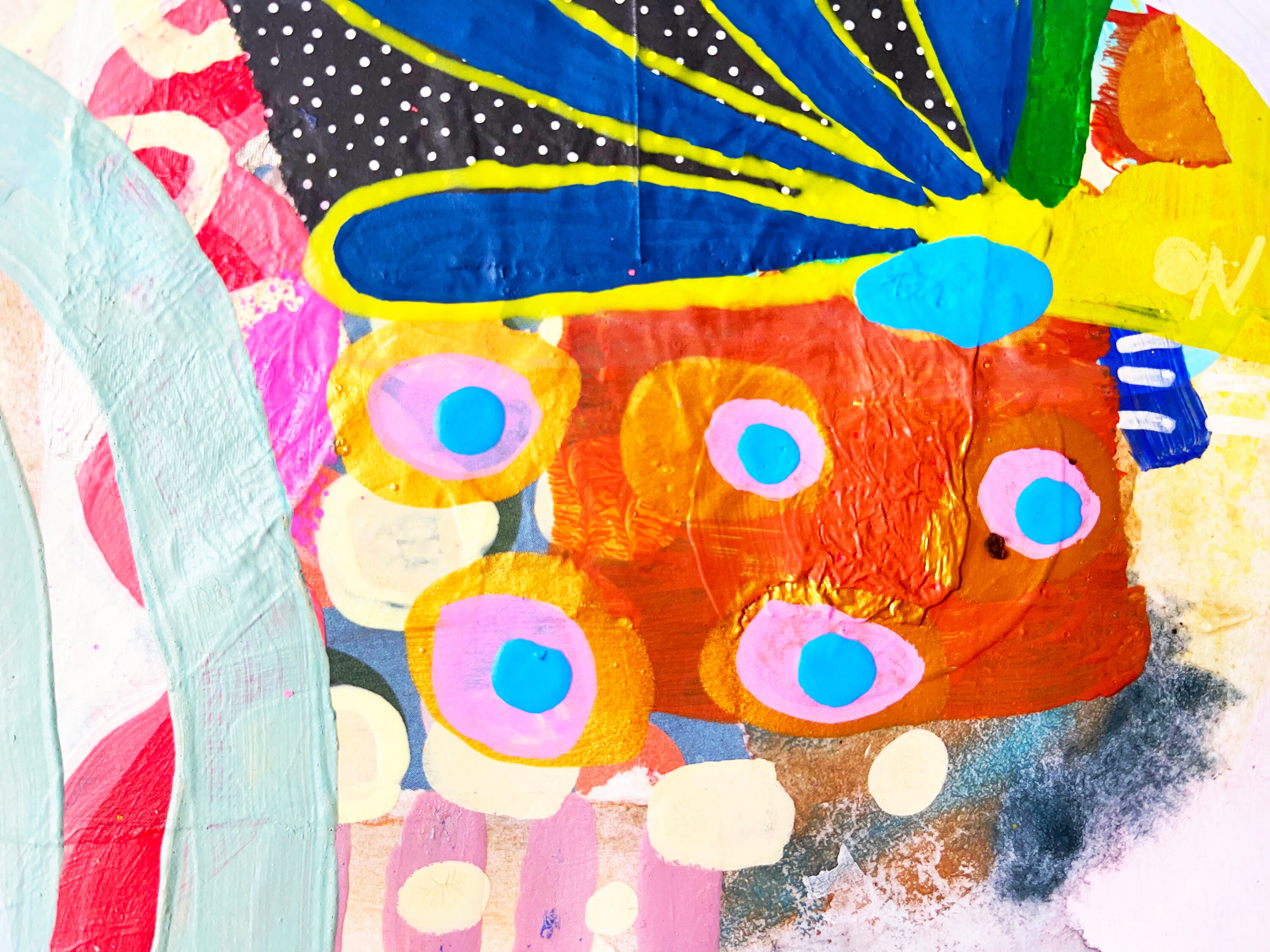 Abstract Painting Colorful Modern Art Colorful Art Art Etsy