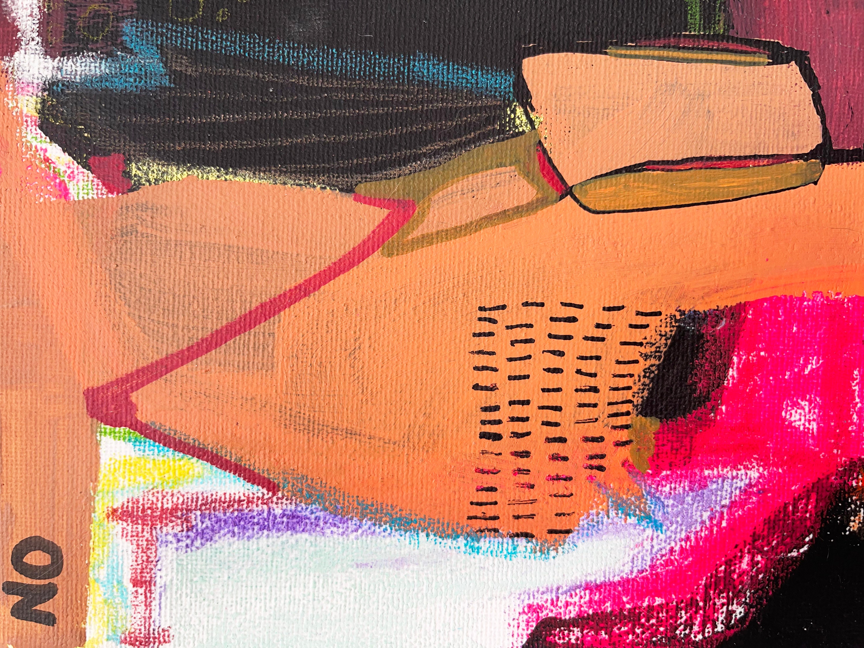 Mixed Media Wall Art Intuitive Art Colorful Abstract Etsy