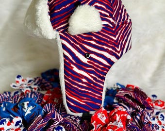 Buffalo Bombet Hat, Bomber hat, winter hat, Buffalo bills, beanie, hat