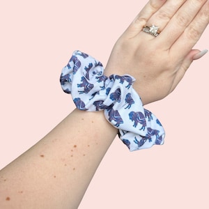 Buffalo Bills Scrunchie, Buffalo Scrunchie, Bills Scrunchie, football Scrunchie, Oversized Bills Scrunchie, Bills accessories, Bills Gear