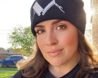 IYKYK Beanie, Buffalo Knit Hat, Game Day Beanie, Buffalo football Beanie, Buffalo sports Hat, winter hat, Buffalo hat