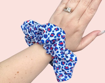 Buffalo Bills Scrunchie, Buffalo Scrunchie, Bills Scrunchie, football Scrunchie, Oversized Bills Scrunchie, Bills accessories, Bills Gear