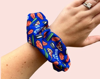 Buffalo Bills Scrunchie, Buffalo Scrunchie, Buffalo food Scrunchie, Buffalo Bills, Oversized Bills Scrunchie, Bills accessories, Bills Gear