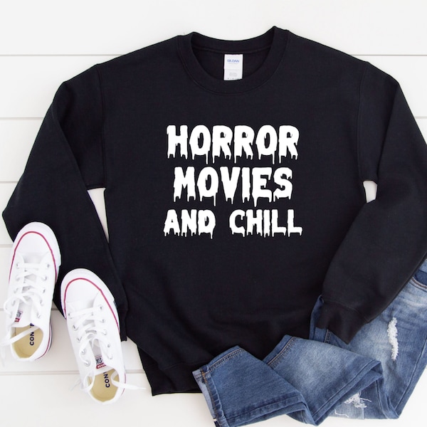 Horror movies and chill Svg Halloween Svg family Halloween pajama Svg Halloween family shirts Svg Halloween Png Halloween Svg