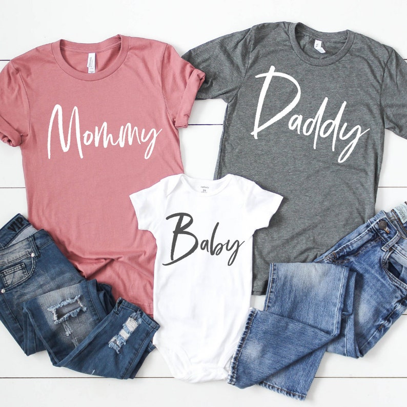 Mommy Daddy Baby SVG Bundle Svg Cricut Cut Files Svg Cut File - Etsy