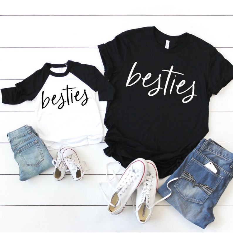 Besties SVG Cricut cut file Svg cut files Tshirt Svg Mommy and Me Outfits Cricut SVG Mommy and me Svg Best friend SVG Best friend gifts Svg