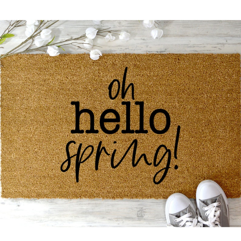 Download Clip Art Oh Hello Spring Svg Doormat Svg Door Mat Svg Hello Doormat Svg Welcome Mat Svg Front Door Mat Svg Doormat Svg Files Door Mat Svg File Spring Art Collectibles