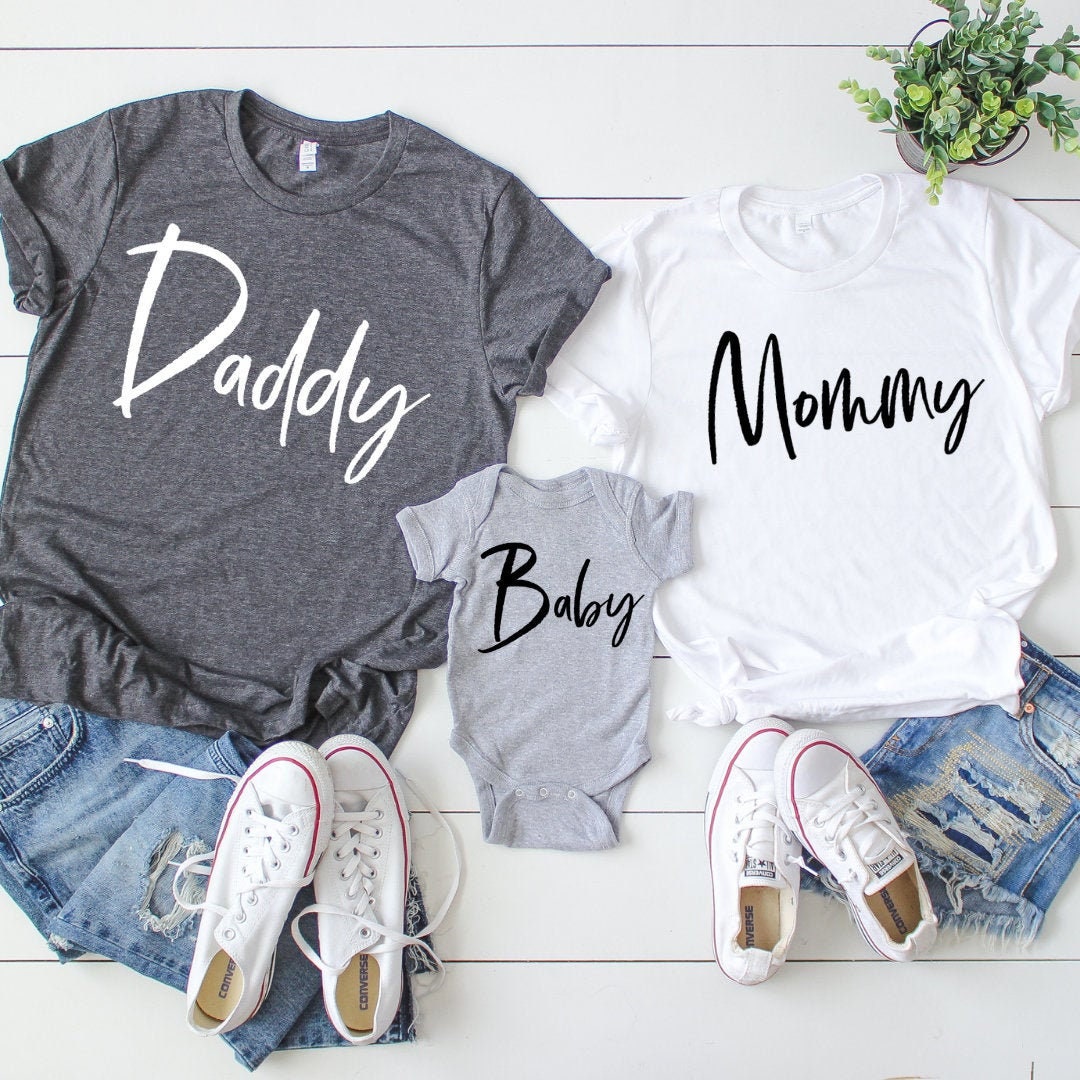 Mommy Daddy Baby SVG Bundle Svg Cricut Cut Files Svg Cut File - Etsy