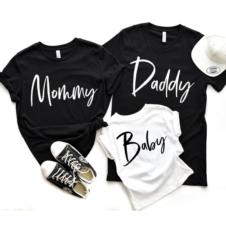 Download Mommy Daddy Baby SVG bundle Svg Cricut cut files Svg cut file Mommy and Me Outfit Cricut SVG ...