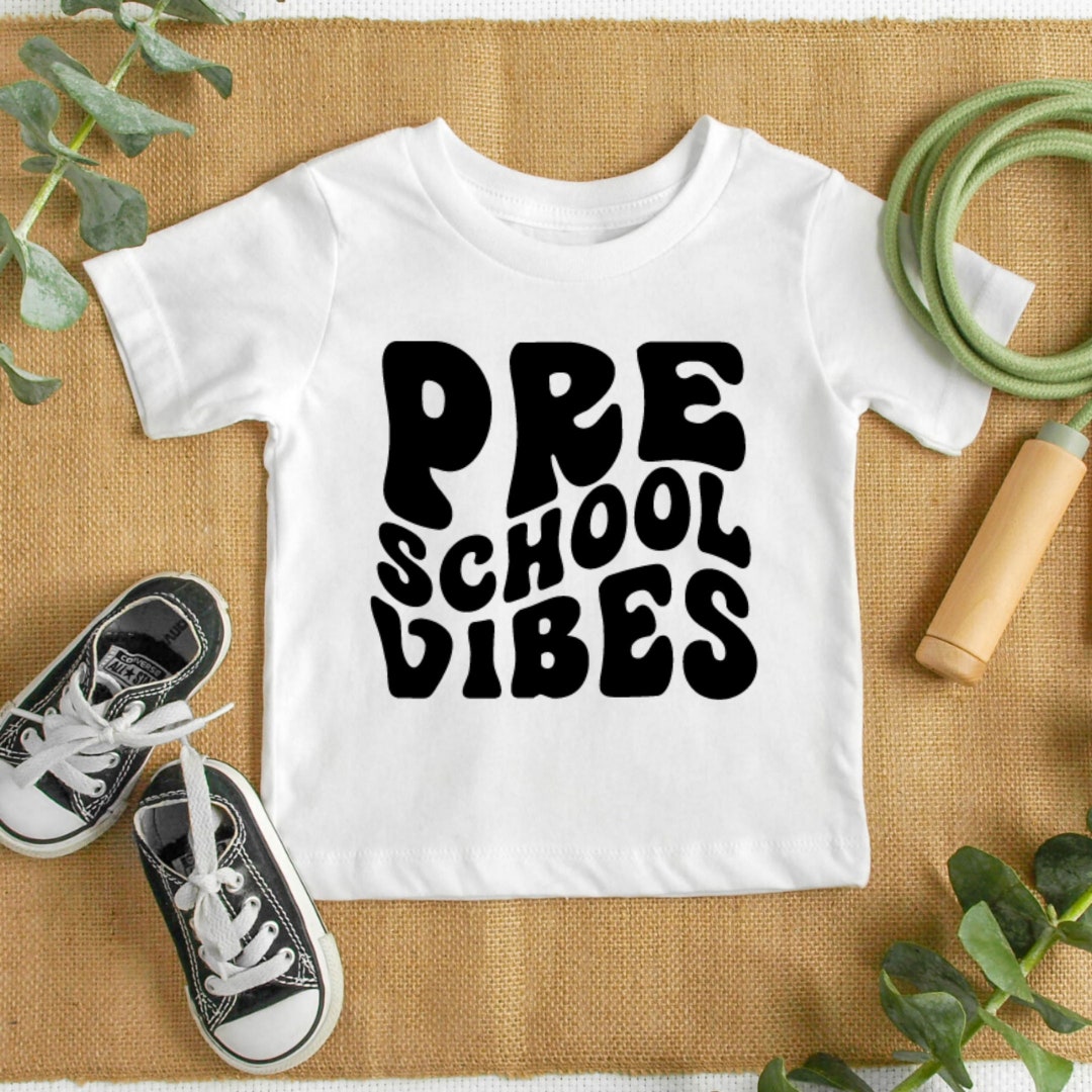 Preschool Vibes SVG Preschool Shirt Svg Preschool Teacher - Etsy